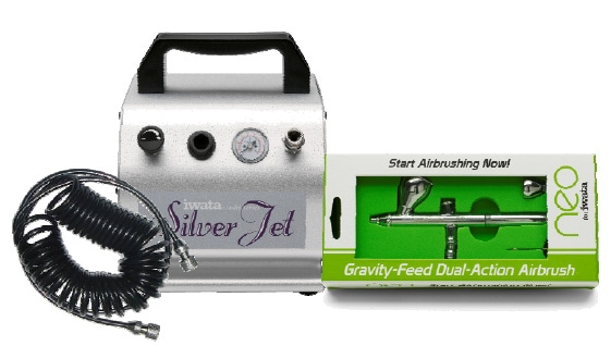 国内販売終了】エアーブラシ スターターキット HP-S51K-CN | アネスト