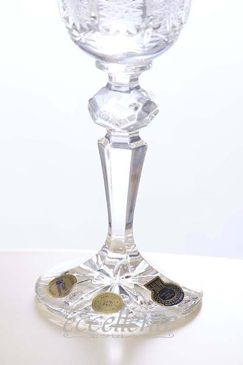 チェコ製 ワイングラス ボヘミアクリスタル Bohemian Crystal Wine