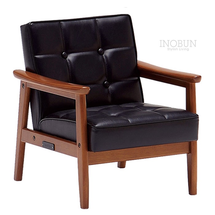 カリモク60 Kチェア 2シーター モタレパーツ スタンダードブラック