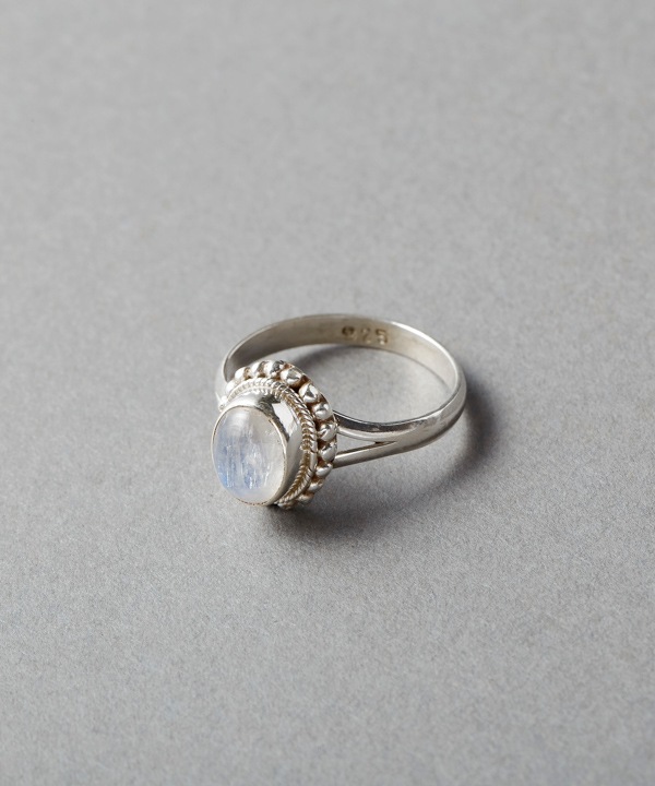 11号】シルバーリング ブルームーンストーン ｜KANKAN ONLINE SHOP【公式】