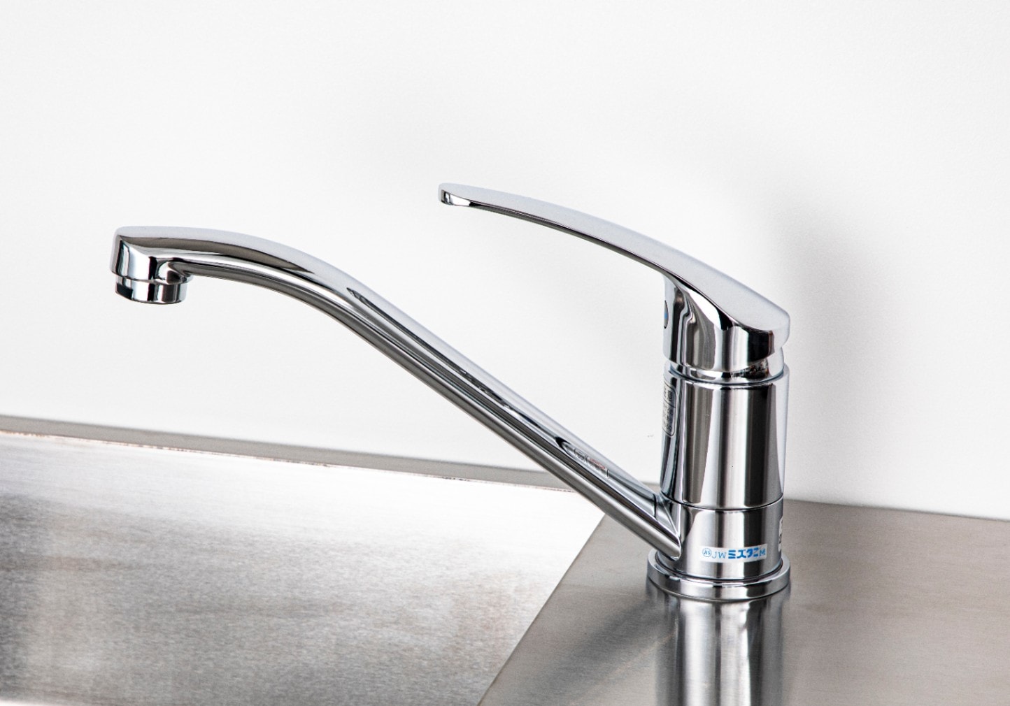 ミズタニバルブ ミニキッチン用台付シングルレバー混合栓 MKZ545MMXE