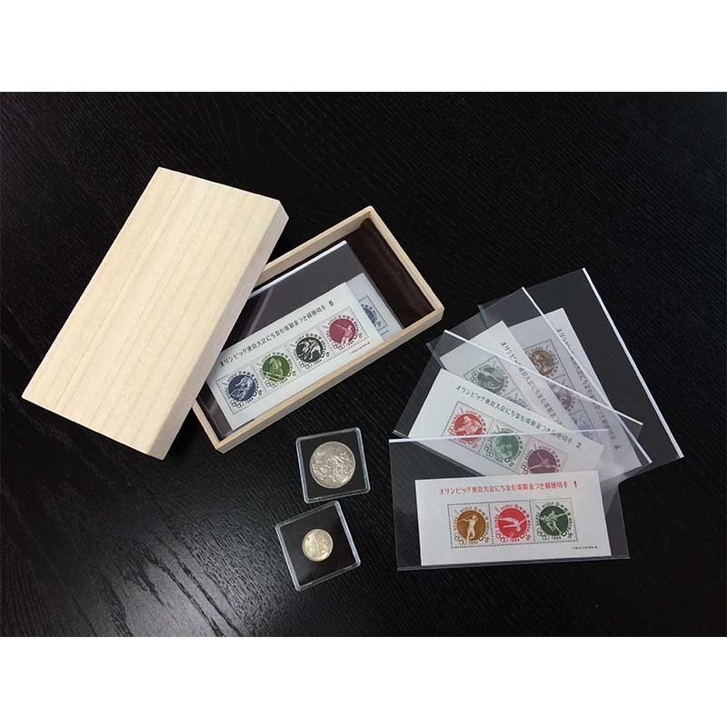 ED-4515 1964年 東京オリンピック銀貨＆切手コレクション | 男の隠れ家