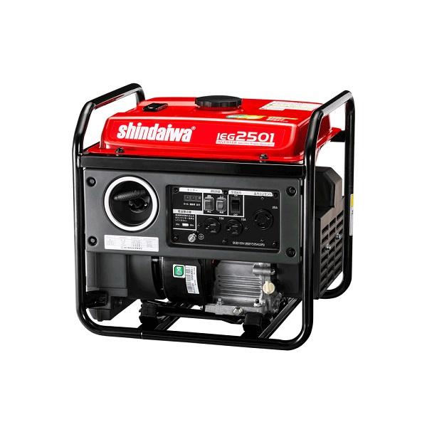 新ダイワ IEG2501 インバ－タ－ガソリンエンジン発電機 定格出力2.5kVA