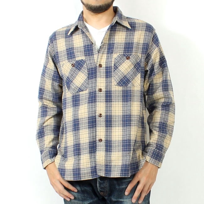 SUGAR CANE(シュガーケーン) ツイルチェックワークシャツ / SC29358