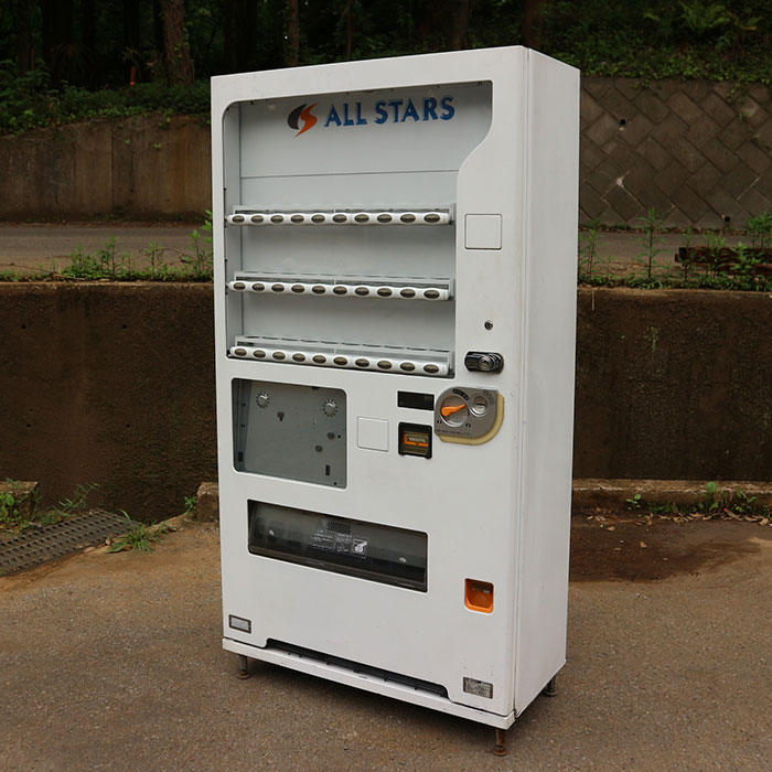 中古】缶・ボトル飲料自動販売機 CVA-1315TV サンデン 自販機【動産王