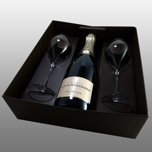 ルイ ロデレール コレクション244 デュオ 2グラスセット[N.V