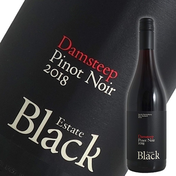 ダムスティープ ピノ ノワール[2018]ブラック エステート（赤ワイン