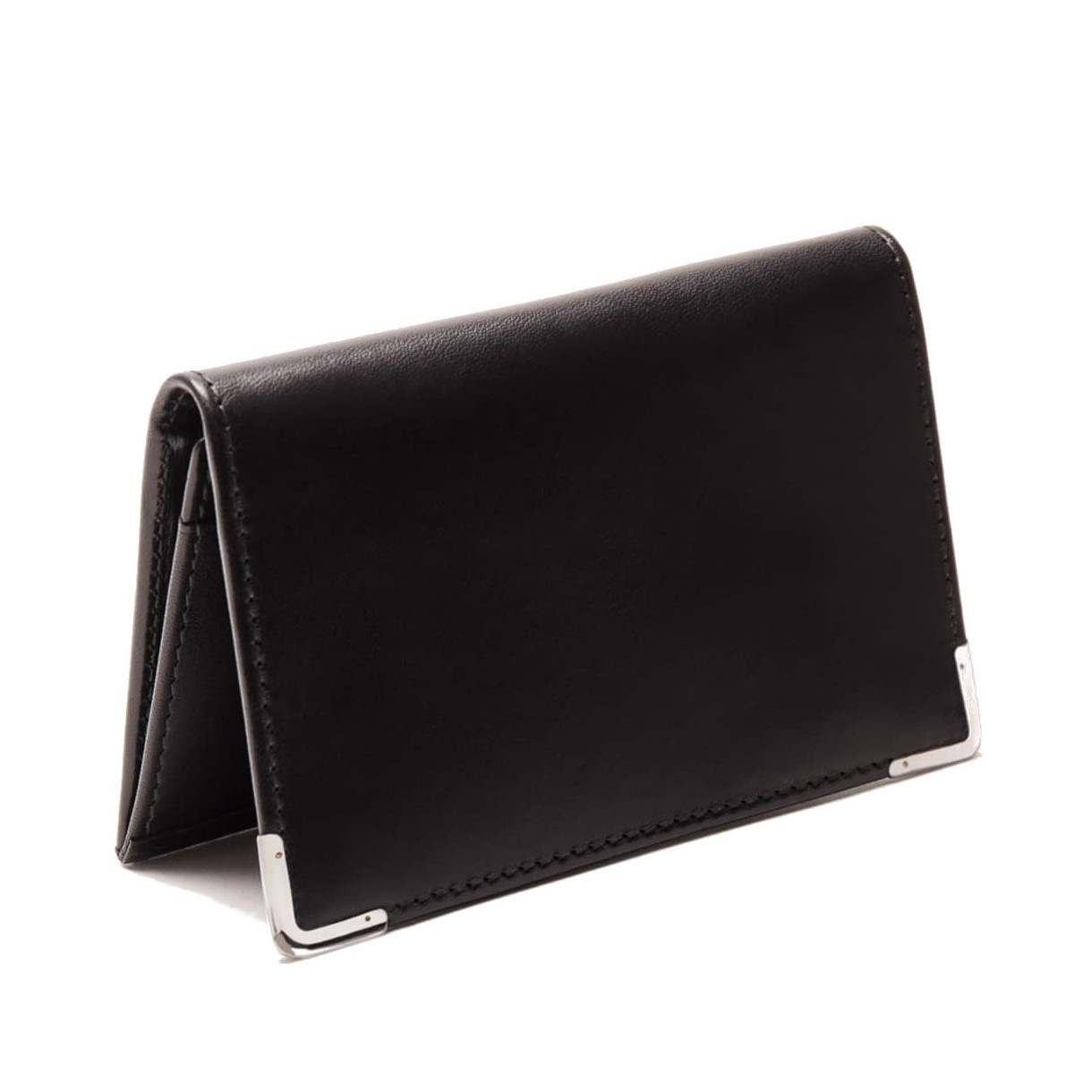 SILVER CORNERS VISITING CARD CASE | ACCESSORIES | ETTINGER LONDON