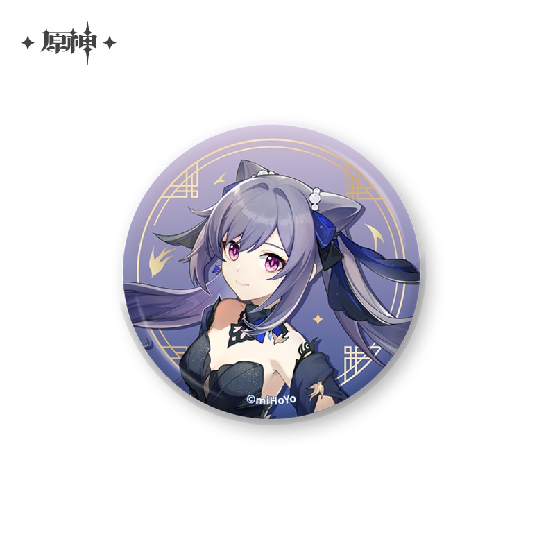 原神 華々しき流年シリーズ 缶バッジ 霓裾の舞-刻晴 原神,キャラグッズ