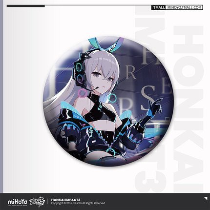 崩壊3rd 星火流音シリーズ缶バッジ ブローニャ 崩壊3rd,キャラグッズ