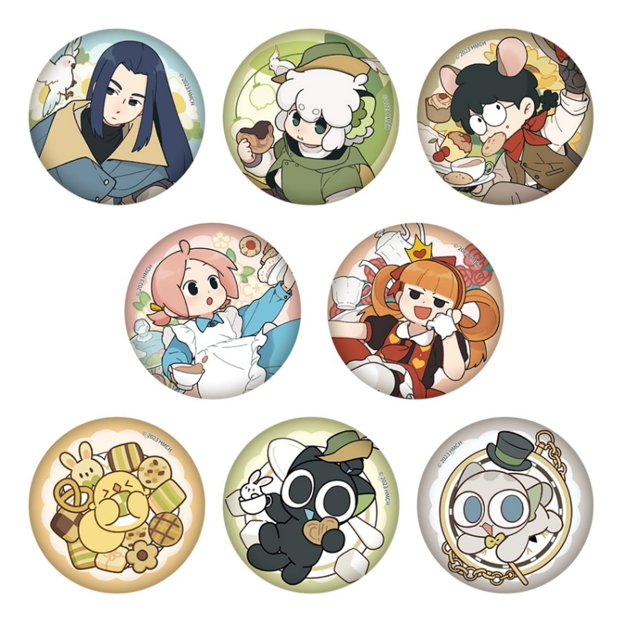 羅小黒戦記-お茶会缶バッジ BOX（8個入り） 2024年6月仮予約 羅小黒