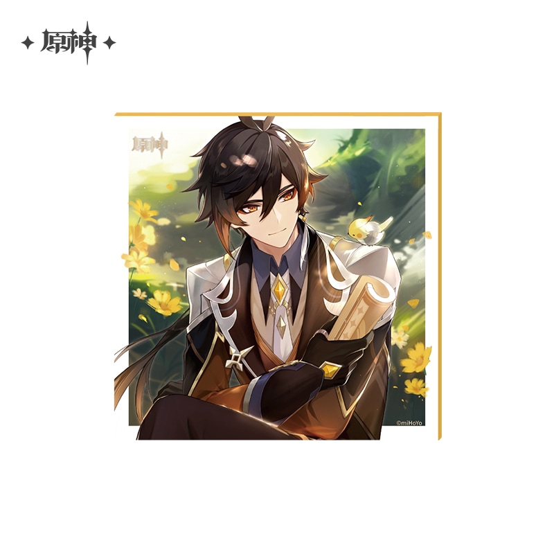 原神 運命の日シリーズ 色紙 Genshin 鍾離（2021 Ver.） 2025年6月仮