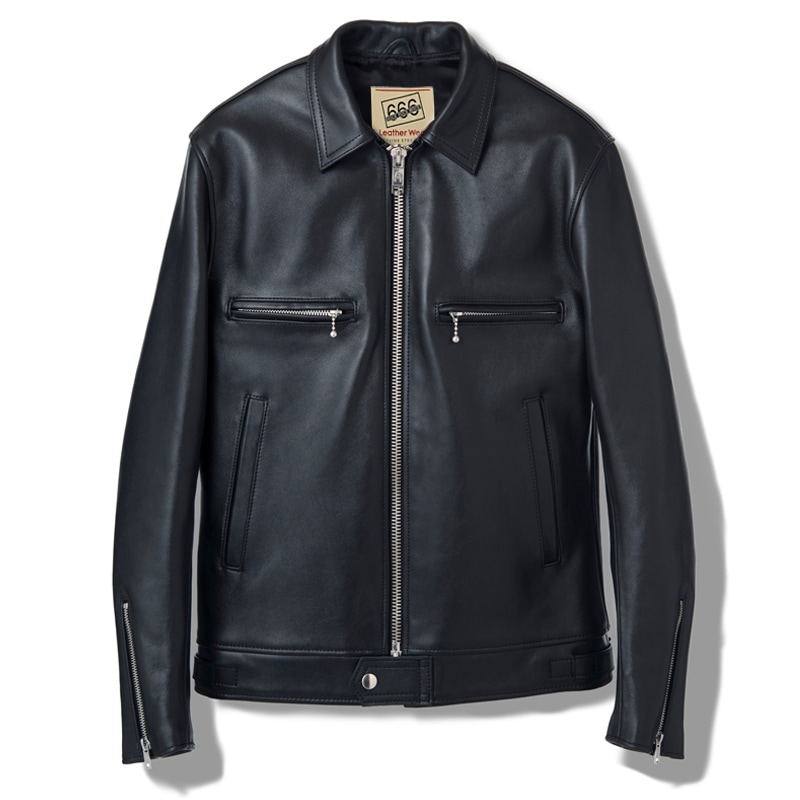 LJM-17TF タイトフィット シングル ライダースジャケット｜『666』パン