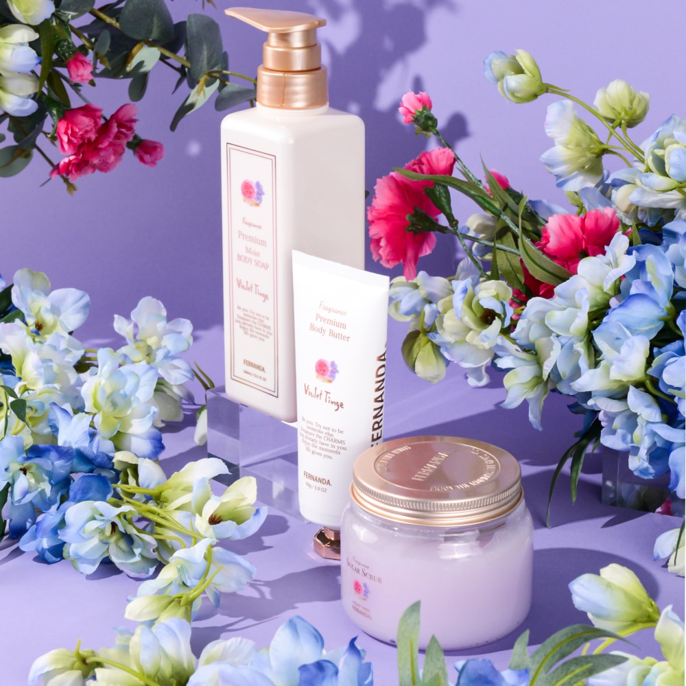 フレグランスプレミアムボディソープ（バイオレットティンジ