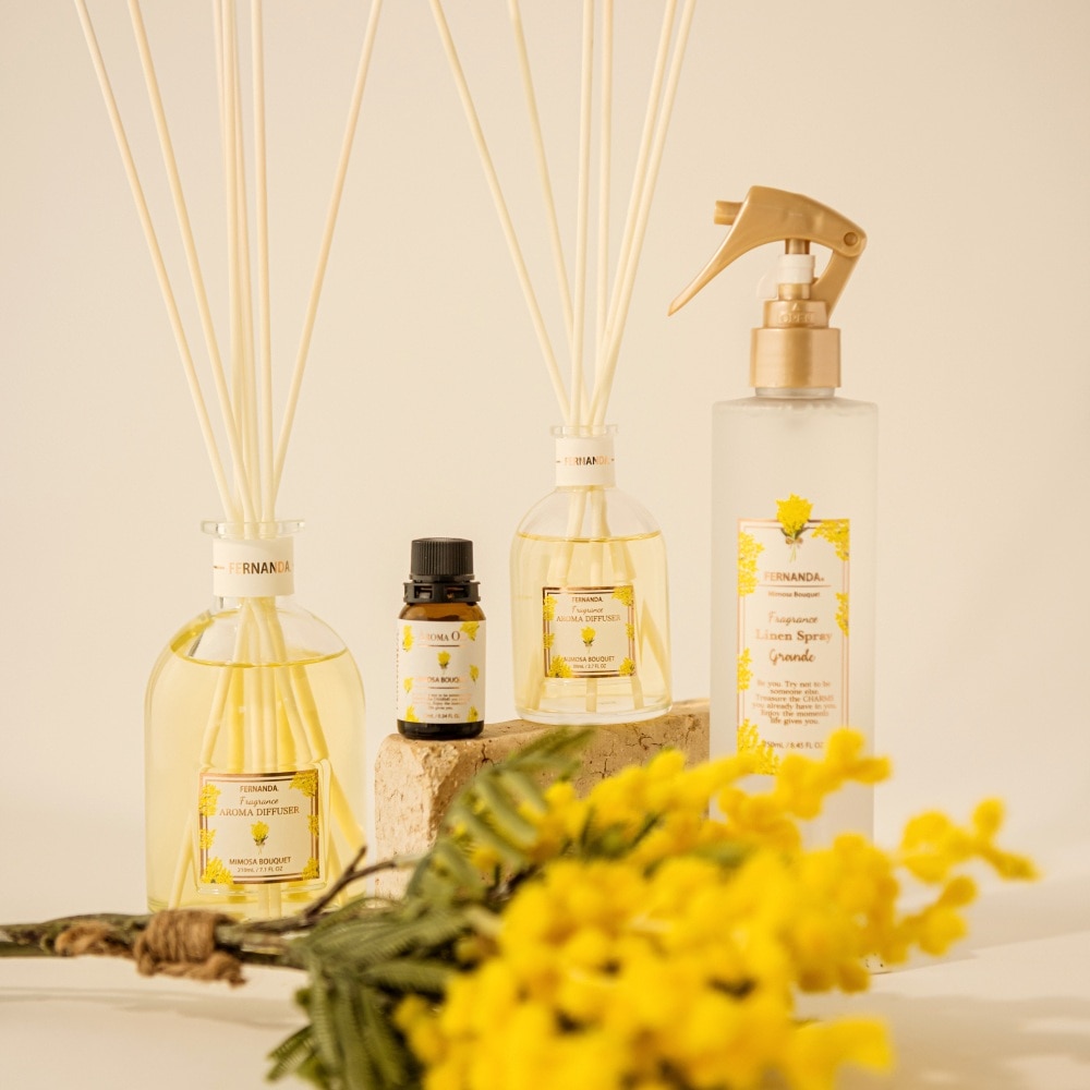 フレグランスアロマディフューザー80ml（ミモザブーケ）/Fragrance