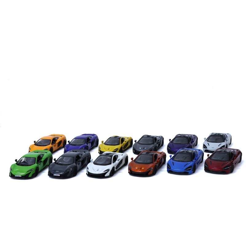 KiNSMART ミニカー マクラーレンコレクション 3車種×4色アソート No