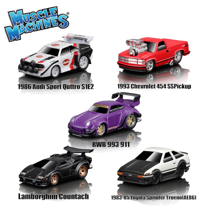 Maisto 1:64 マッスルマシーン B 5種アソート No.200-331 | 世界の価値