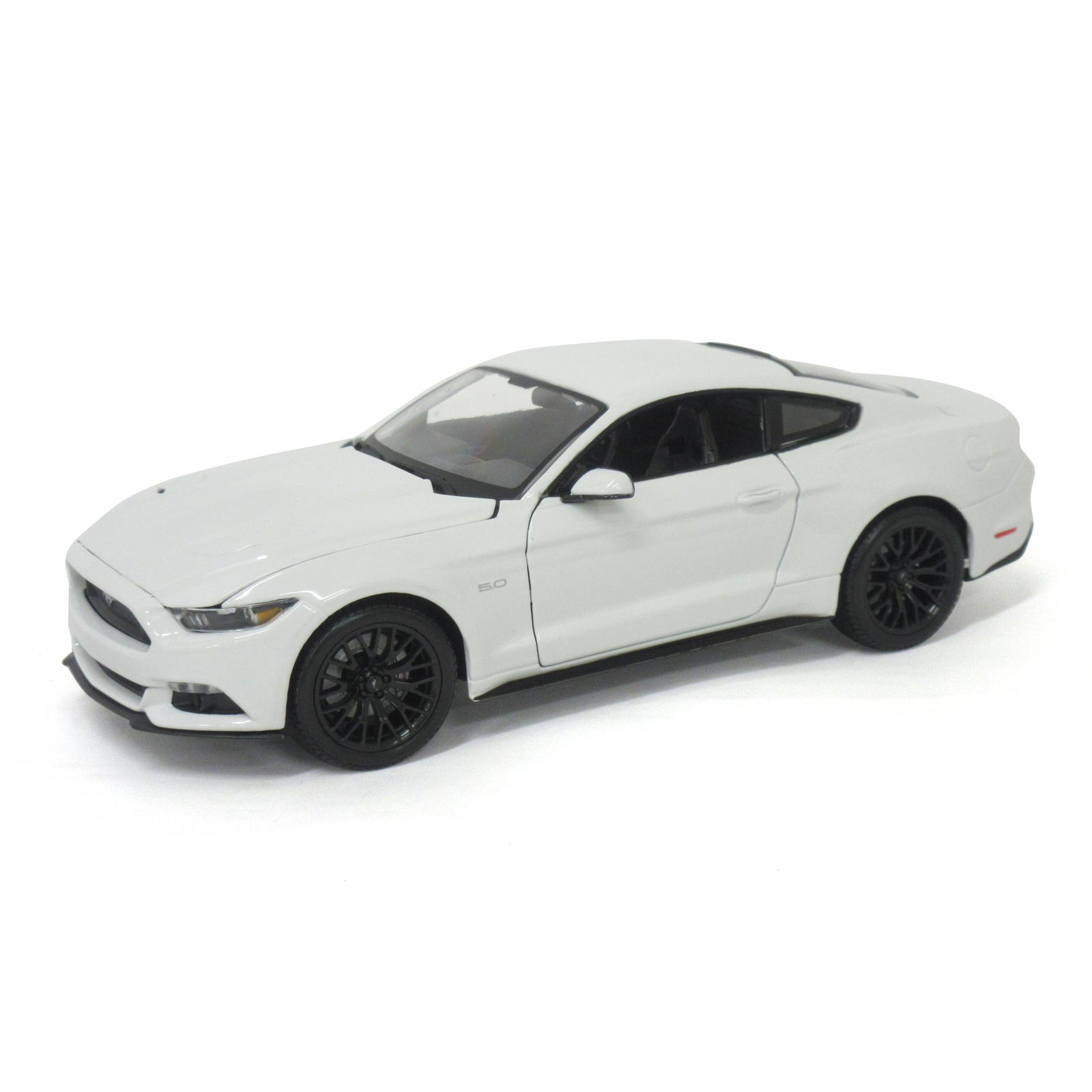 Maisto ミニカー 1:18 2015 フォードマスタング ホワイト No.200-129