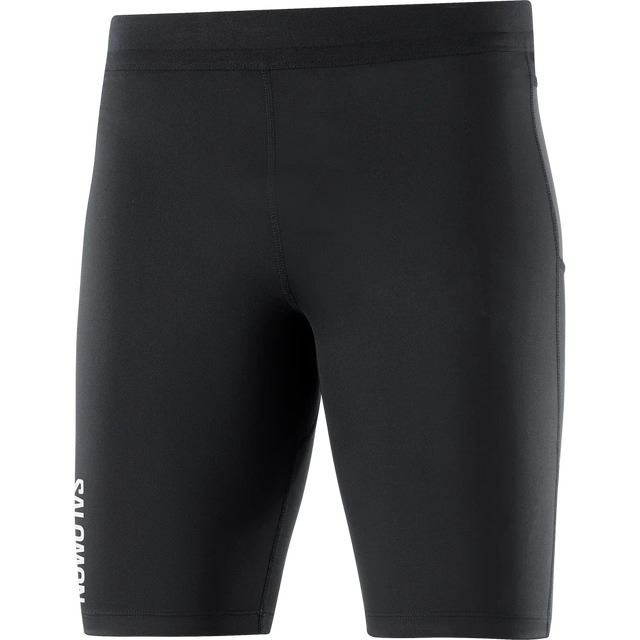 SALOMON サロモン ハーフタイツ CROSS SHORT TIGHT M Deep Black