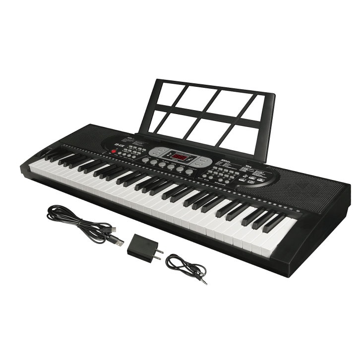 光った鍵盤をなぞるだけガイド機能付き電子ピアノ｜ファミリー・ライフ