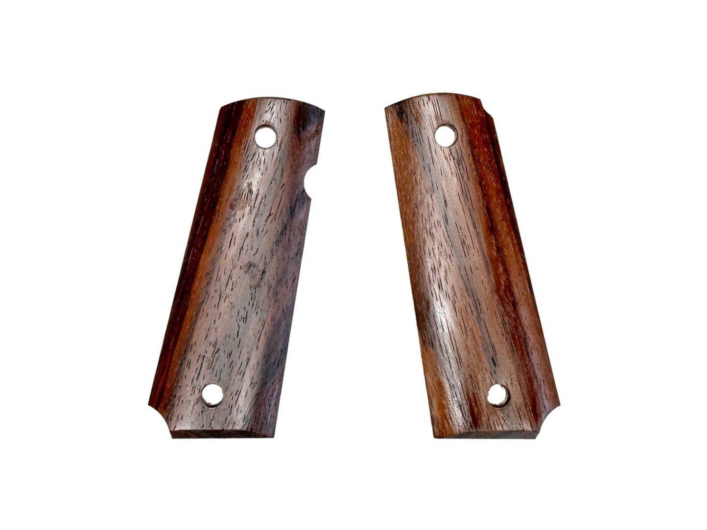 MULE 各社M1911ガバメント用 ウエイト入り木製グリップ ローズウッド