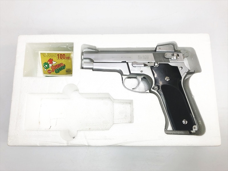 売り切れ【特選中古品】固定スライドガスガン MGC S&W M659 シルバー