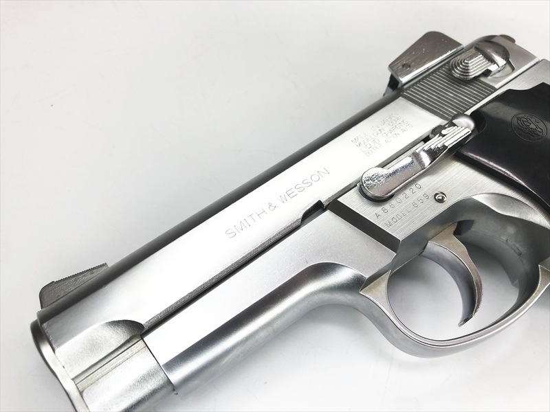 売り切れ【特選中古品】固定スライドガスガン MGC S&W M659 シルバー