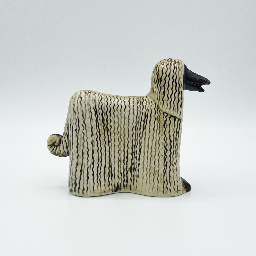 ヴィンテージ】08 アフガン（リサ・ラーソン／Lisa Larson） フリー