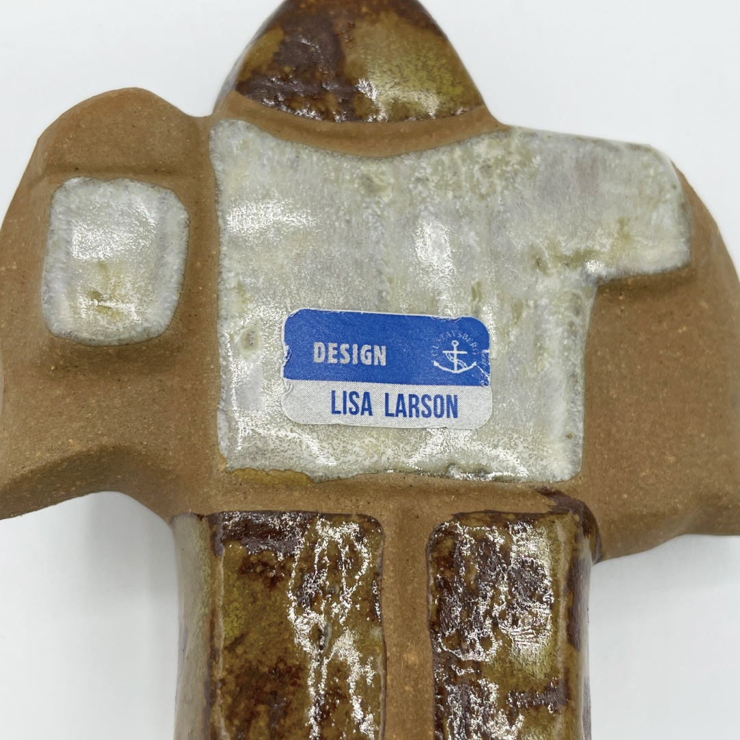 ヴィンテージ】15 漁師（リサ・ラーソン／Lisa Larson） フリー