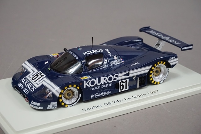 1/43 スパーク S1257 ザウバー C9 ルマン 24H 1987 #61, Boost Gear