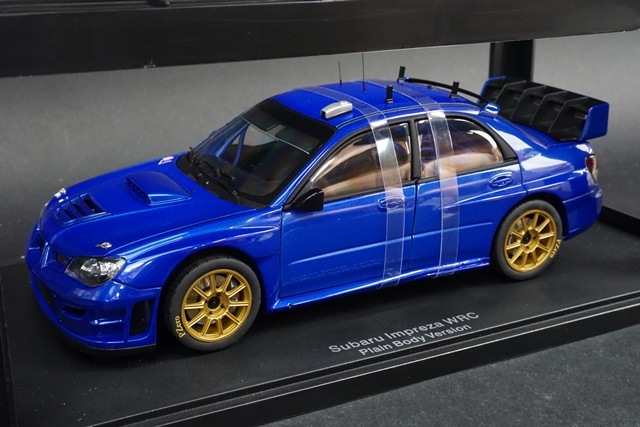 1/18 オートアート 80691 スバル インプレッサ WRC 2006 ブルー