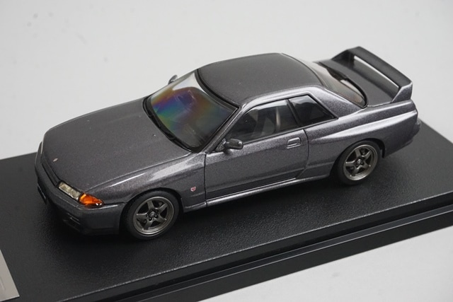 1/43 HPI 8157 日産 スカイライン GT-R (R32) ガングレーメタリック