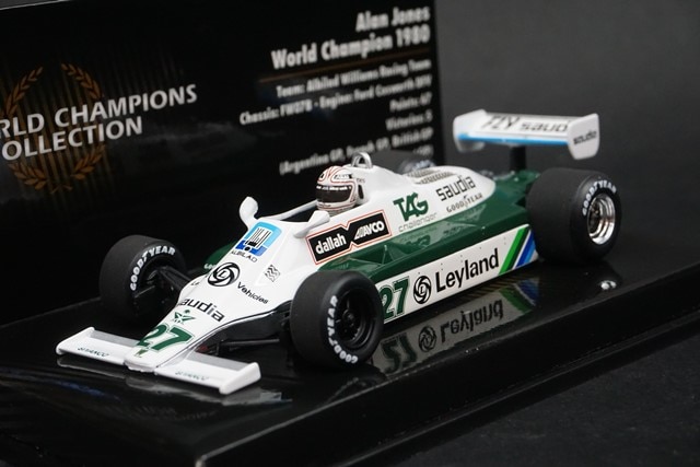 1/43 ミニチャンプス 436800027 ウィリアムズ FW07B 1980 ワールド