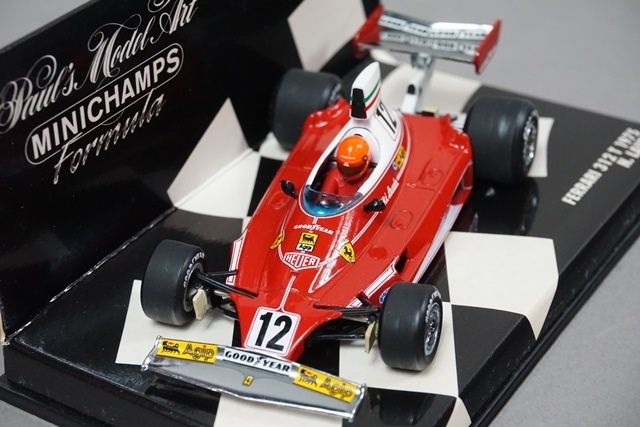 1/43 ミニチャンプス 430750012 フェラーリ 312T 1975 N.ラウダ #12
