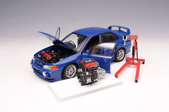 新品 M84005 モーターヘリックス 1/18 三菱 Lancer Evolution IV