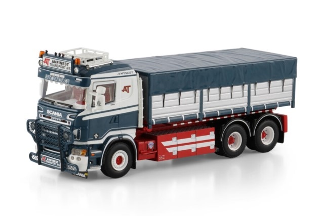 新品01-4748 WSI 1/50 スカニア Anfinest SCANIA R5 FLAT ROOF RIGED