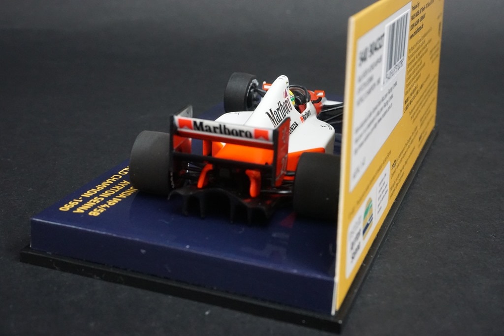 1/43 ミニチャンプス 540904327 マクラーレンホンダ MP4/5B A.セナ