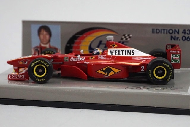 1/43 ミニチャンプス 511984302 ウィリアムズ メカクローム