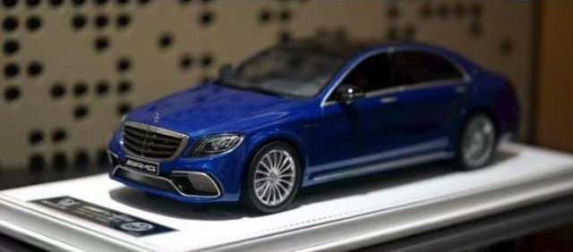 予約 Vehicle Art 1/18 メルセデス ベンツ Mercedes Benz S65