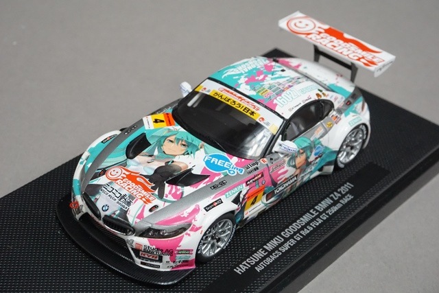 1/43 エブロ 842054 グッドスマイル 初音ミク BMW Z4 2011 #4, Boost