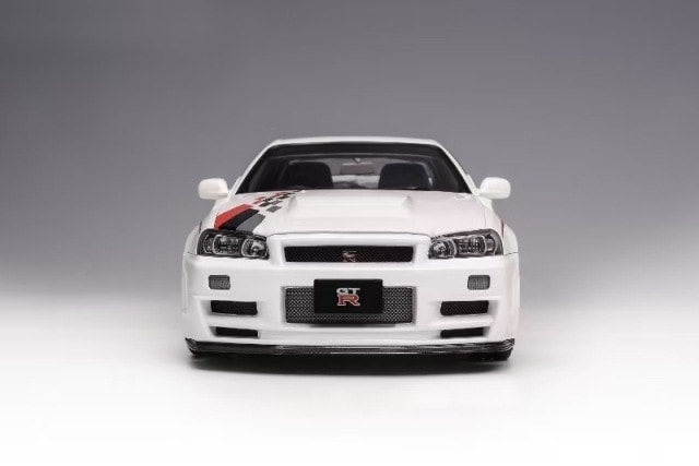 新品 M83427 モーターヘリックス 1/18 Nissan Skyline GT-R (R34
