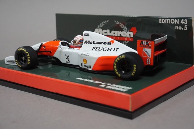 1/43 ミニチャンプス 530944308 マクラーレン MP4/9 PEUGEOT CAMOZZI