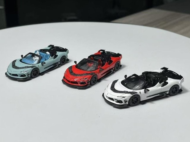 予約 DCM&TPC 1/64 Mansory SF90 F9XX スパイダー コンバーチブル