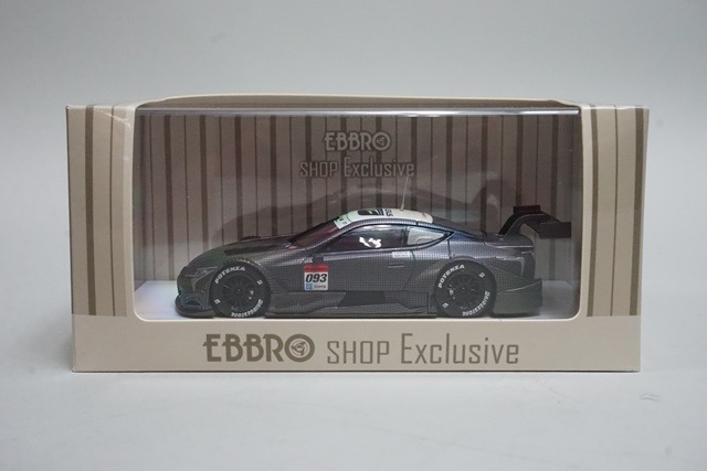 1/43 エブロ 45502 レクサス LC500 テストカー スーパー GT500 2017