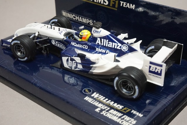 1/43 ミニチャンプス 400040004 ウィリアムズ F1 BMW FW26 M