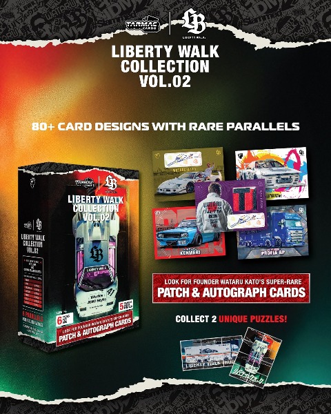 新品 TC-LBC-02 Tarmac Works TARMAC CARDS Liberty Walk Collection