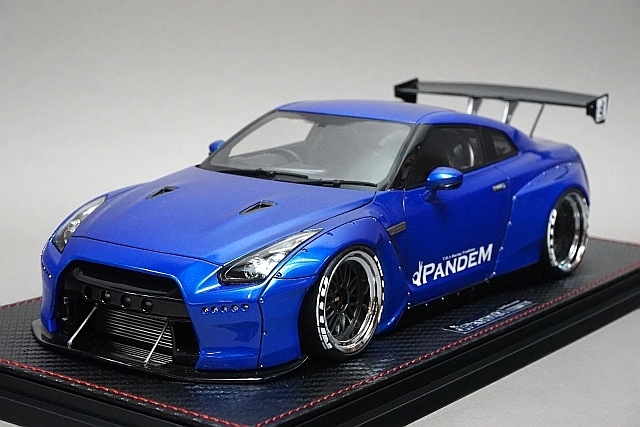 1/18 イグニッションモデル IG1001 PANDEM R35 GT-R ブルーメタリック