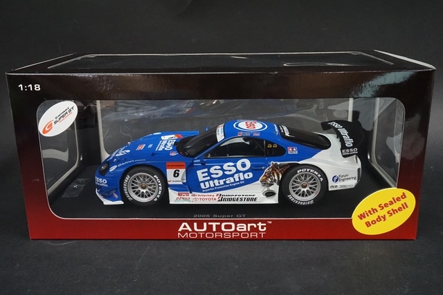 1/18 オートアート 80516 トヨタ スープラ スーパーGT エッソ ウルトラ