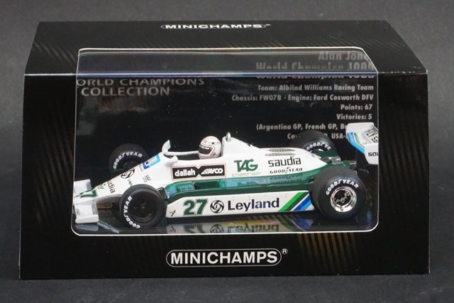 1/43 ミニチャンプス 436800027 ウィリアムズ FW07B 1980 ワールド