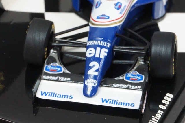 1/43 ミニチャンプス 430941002 ウィリアムズ FW15 A.セナ エストリル